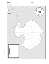 Antarctica Outline Map Printable Printable Maps Images