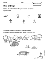 Worksheets Heat Light And Sound Worksheets For 4th Grade light energy worksheets sharebrowse similiar 2nd grade keywords