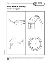 Missing Parts Of Objects Worksheets