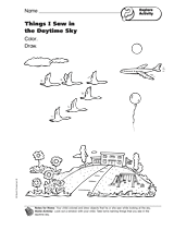 Explore Activity: Things I Saw in the Daytime Sky Printable (K ...