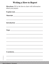 4th grade research paper outline