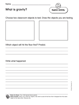 What Is Gravity? Printable (2nd Grade) - TeacherVision.com