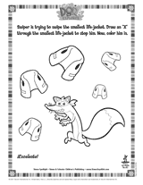 Download Dora the Explorer: Swiper Coloring Page Printable (Pre-K - 2nd Grade) - TeacherVision.com