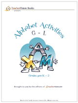 Alphabet Activities Printable Book: G-L (Pre-K-2): Activities