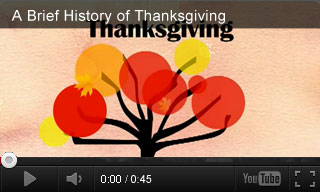 Video: A Brief History of Thanksgiving
