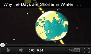 Video: Why the Days are Shorter in Winter and Longer in Summer